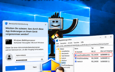 Benutzerkontensteuerung Passwortabfrage: UAC unter Windows sicherer einstellen