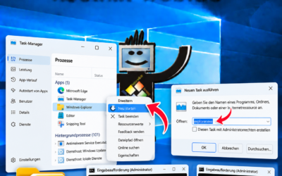 Windows Explorer reparieren: Datei-Explorer neu starten und Fehler beheben