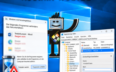 Hängende Programme automatisch beenden „AutoEndTask“