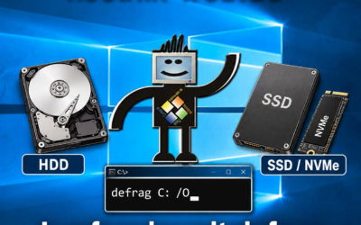 Laufwerke mit defrag analysieren und optimieren – HDD, SSD und NVMe