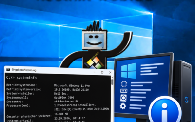 systeminfo: Windows-Systeminformationen per CMD anzeigen