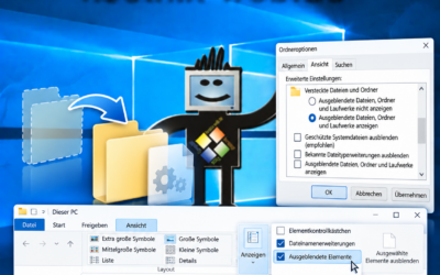 Versteckte Dateien anzeigen unter Windows 10/11: So geht’s