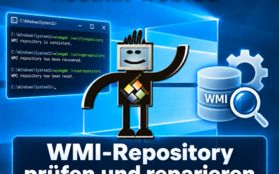 WMI-Repository prüfen und reparieren mit winmgmt – Windows 10/11