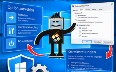 Abgesicherter Modus Windows 10/11: Safe Mode starten und beenden