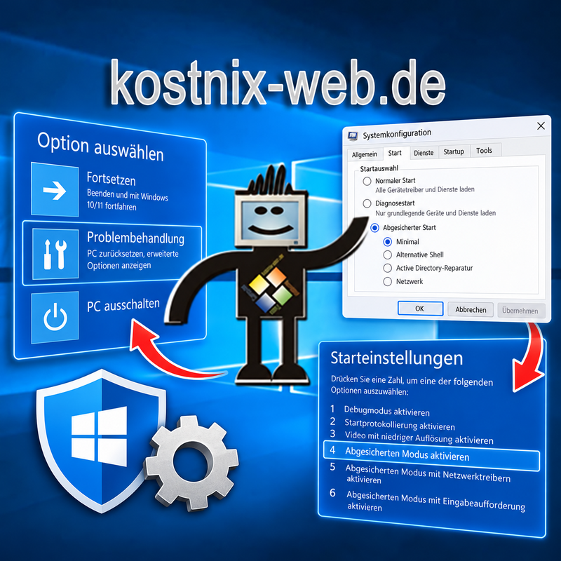 Windows-Abgesicherter Modus