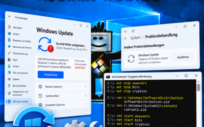 Windows Update reparieren: Fehler beheben unter Windows 10 und 11