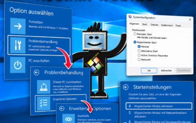 Abgesicherter Modus Windows 10/11: Safe Mode starten und beenden