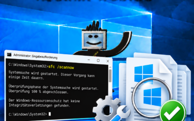 SFC /scannow: Windows-Systemdateien prüfen und reparieren
