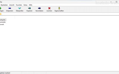7-Zip – kostenloses Komprimierungs-Programm