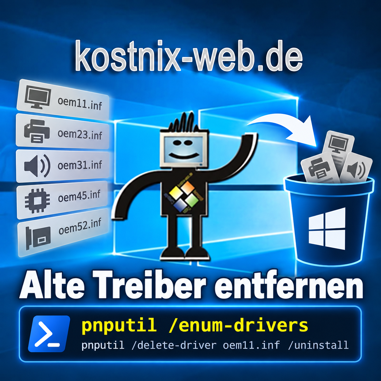 Alte Treiber entfernen