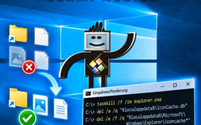 Icon Cache löschen unter Windows 10/11: Fehlende Icons reparieren  „DEL IconCache.db“