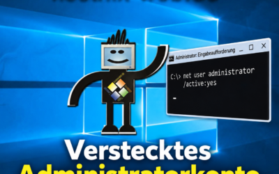 Verstecktes Administratorkonto aktivieren: net user Administrator /active:yes erklärt