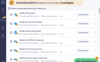 Driver Easy: Einfache Treiberupdates (Gutschein)