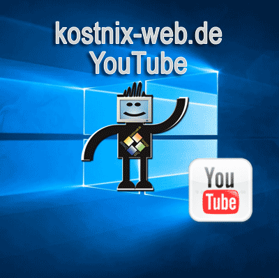 kostnix-web.de auf YouTube