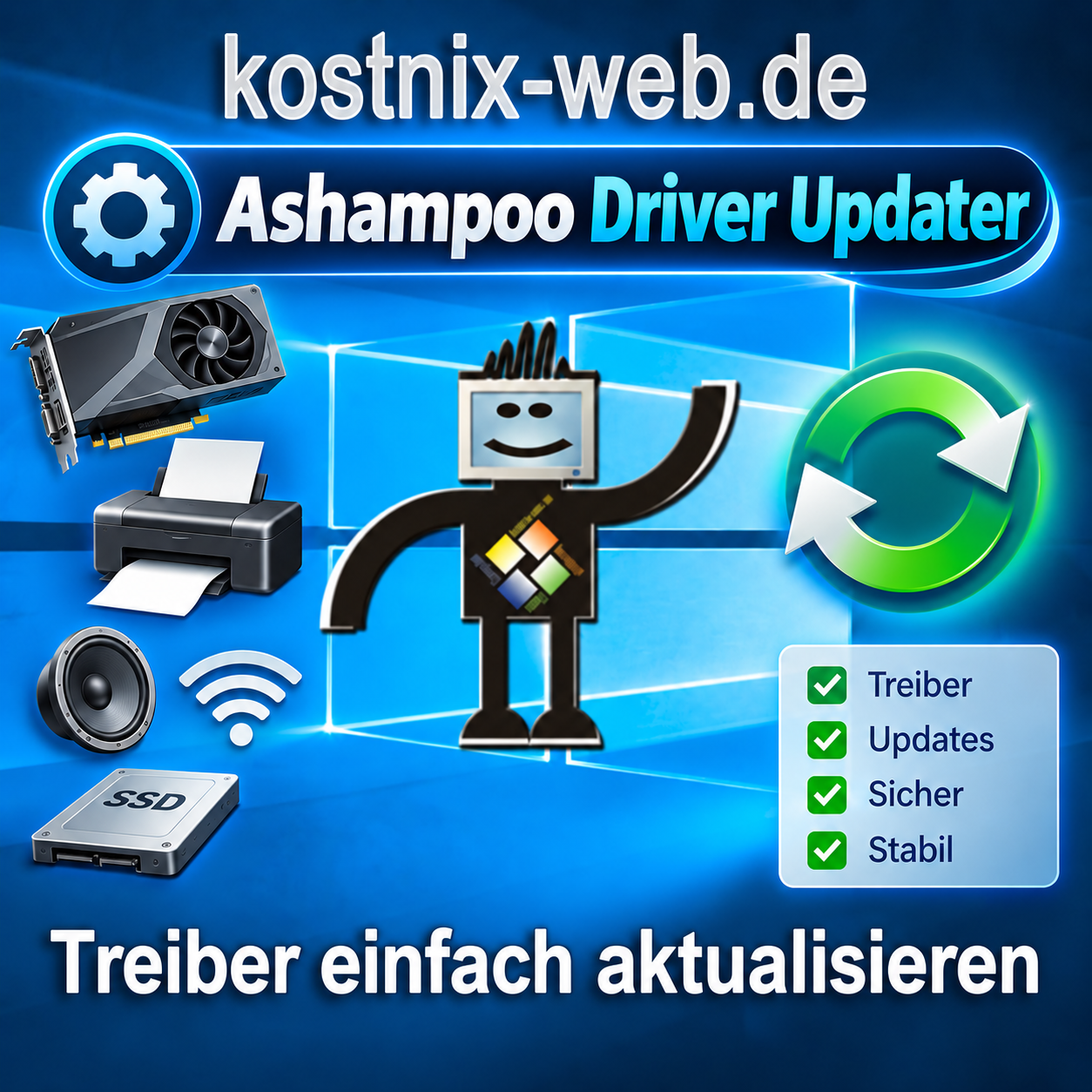 Ashampoo Driver Updater - immer aktuelle Treiber