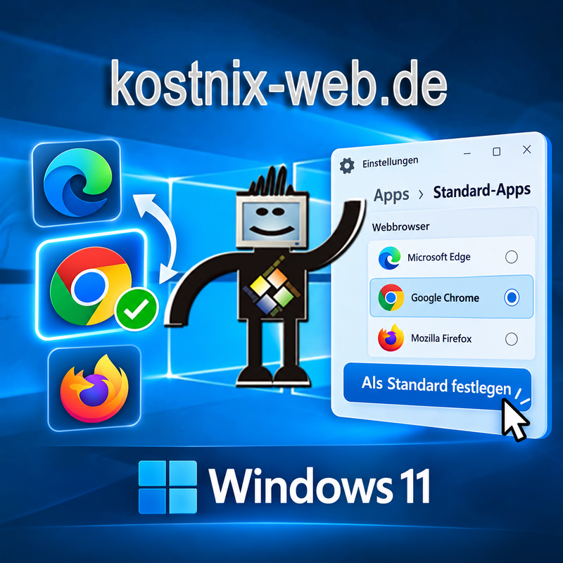 standardbrowser ändern Standardbrowser ändern in Windows 11