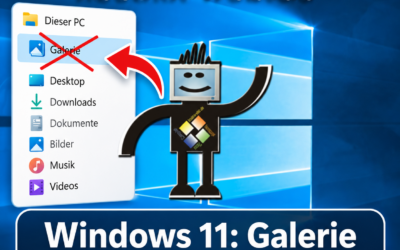 Windows 11: Galerie (Katalog) im Datei-Explorer ausblenden