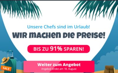 Bis zu 91% Rabatt auf Ashampoo-Software