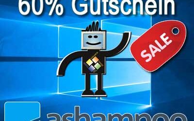 60% Rabatt auf Ashampoo-Software
