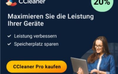 CCleaner Pro – jetzt mit 20% Rabatt