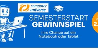 Computeruniverse Semester – Gewinnspiel