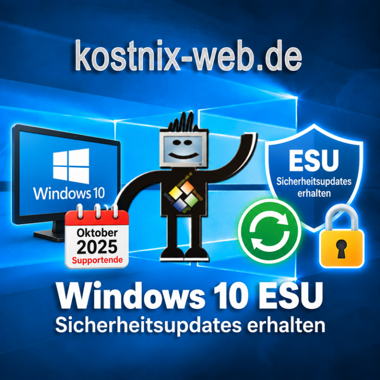 Windows 10 lebt weiter – Sicherheitsupdates (ESU) nach Supportende erhalten