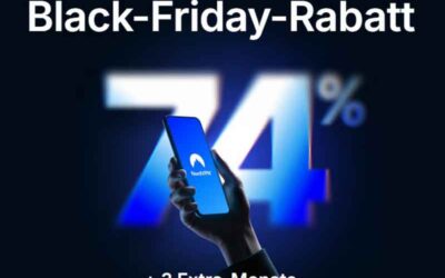NordVPN – bis zu 74% Nachlass und 3 extra Monate bis 30.11.2025