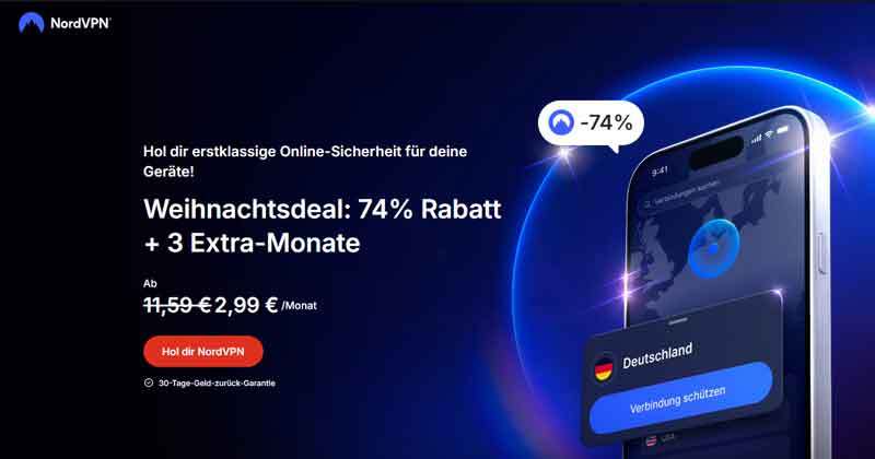 Hole Dir NordVPN