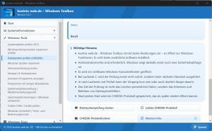 kostnix-web.de - Windows Toolbox CHKDSK