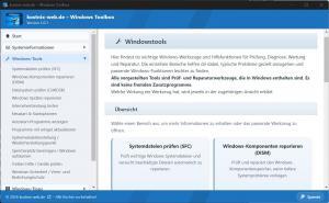 kostnix-web.de - Windows Toolbox Windows-Tools