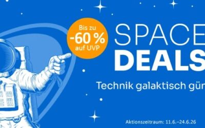 SPACE DEALS: Markentechnik bis zu 60 % günstiger sichern