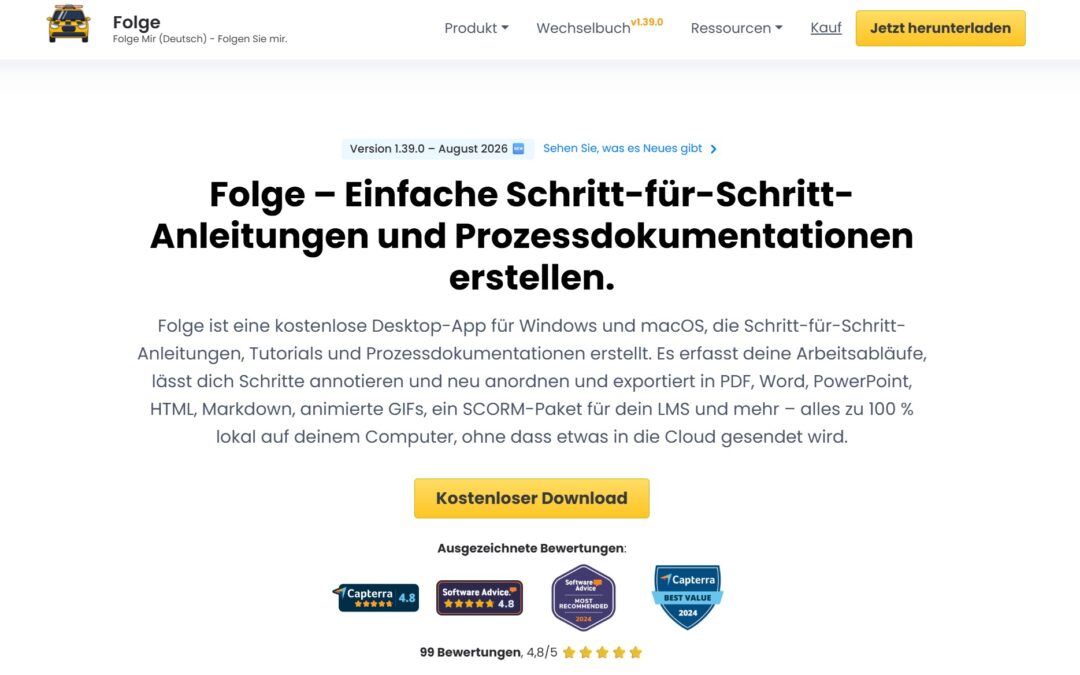Folge: Schritt-für-Schritt-Anleitungen automatisch erstellen – praktische PSR-Alternative