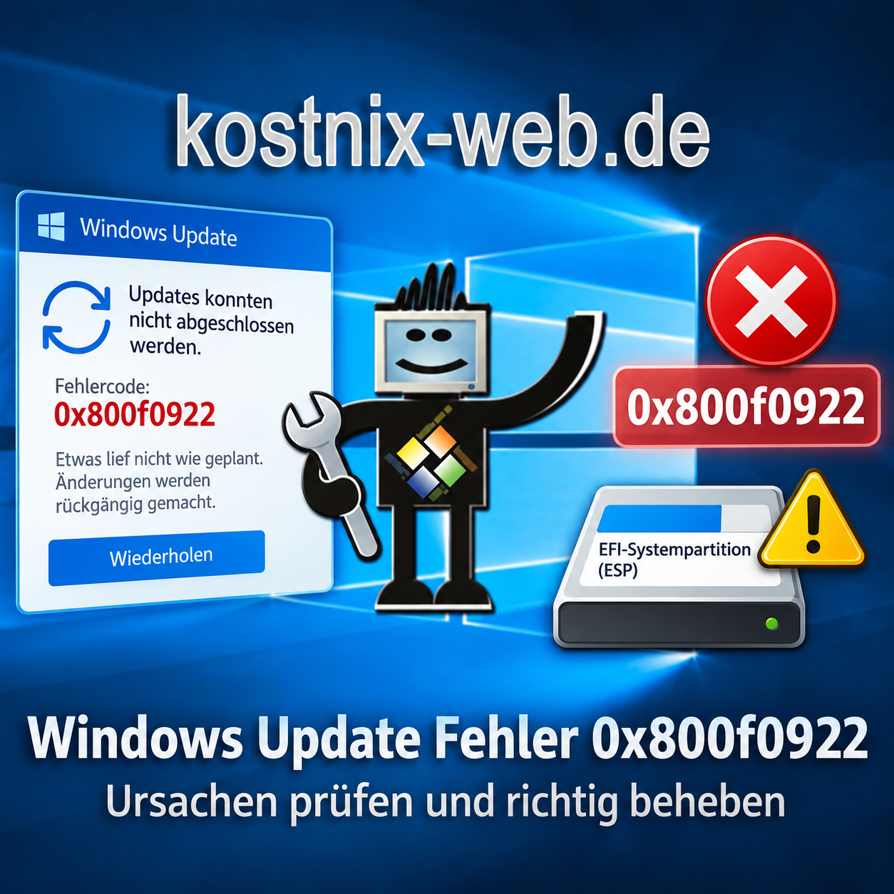 Windows Update Fehler 0x800f0922
