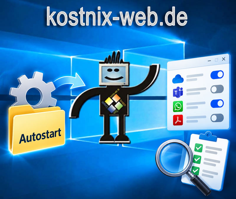 Windows 11: Autostart-Programme prüfen, Fehler erkennen und beheben