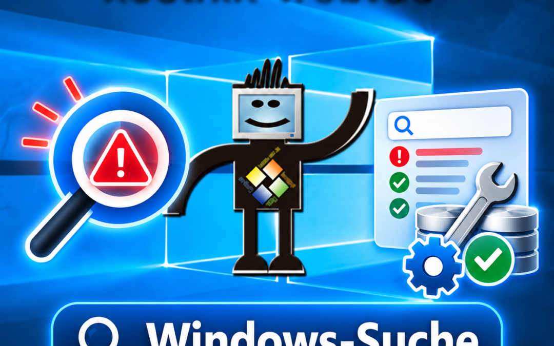 Windows-Suche funktioniert nicht – Suchindex reparieren unter Windows 11 und 10