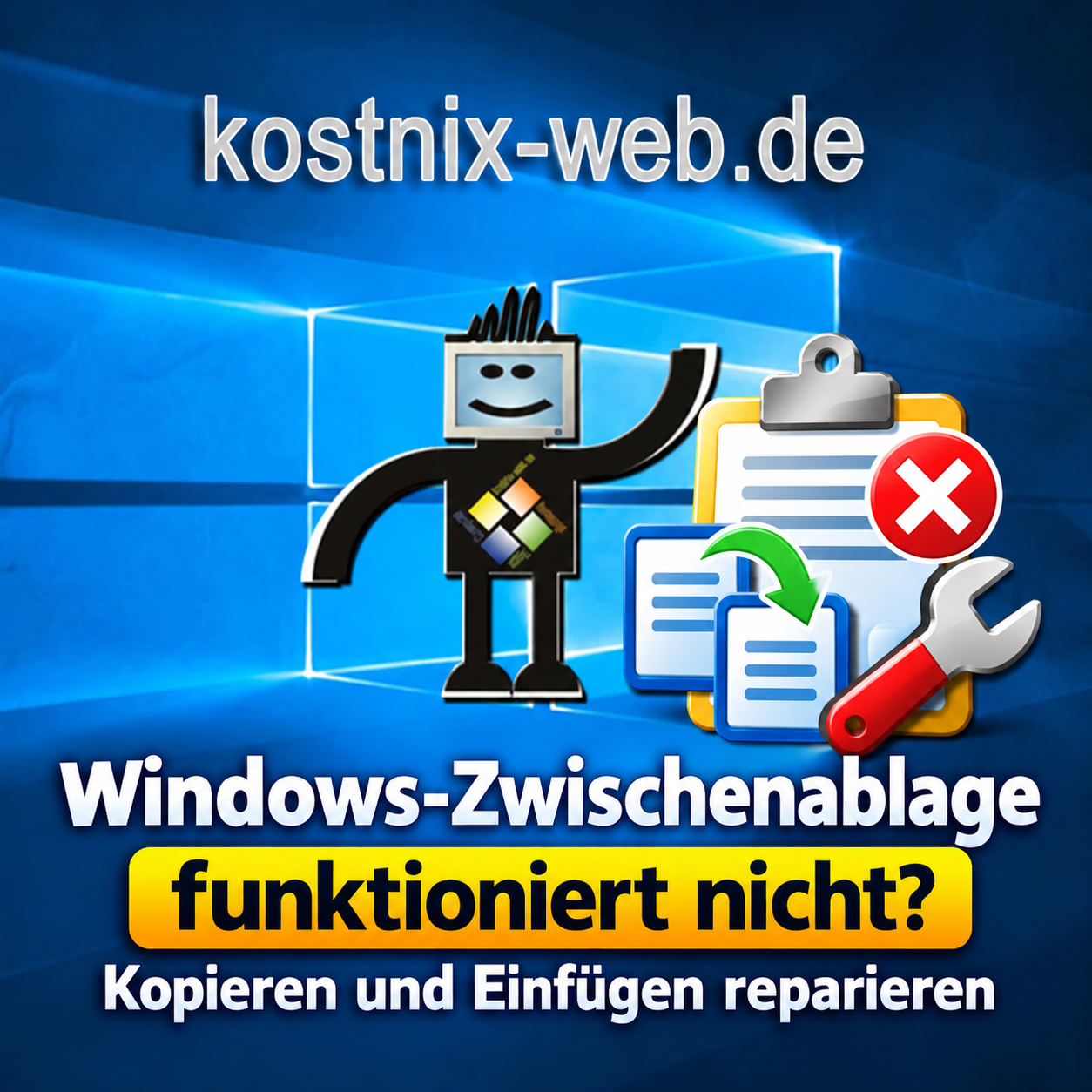 Windows-Zwischenablage reparieren